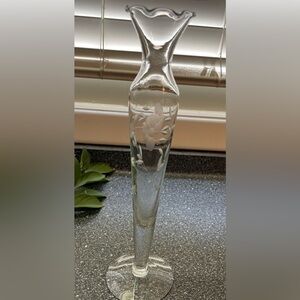 Vintage Princess House Heritage
Handblown Crystal 10" Bud Vase